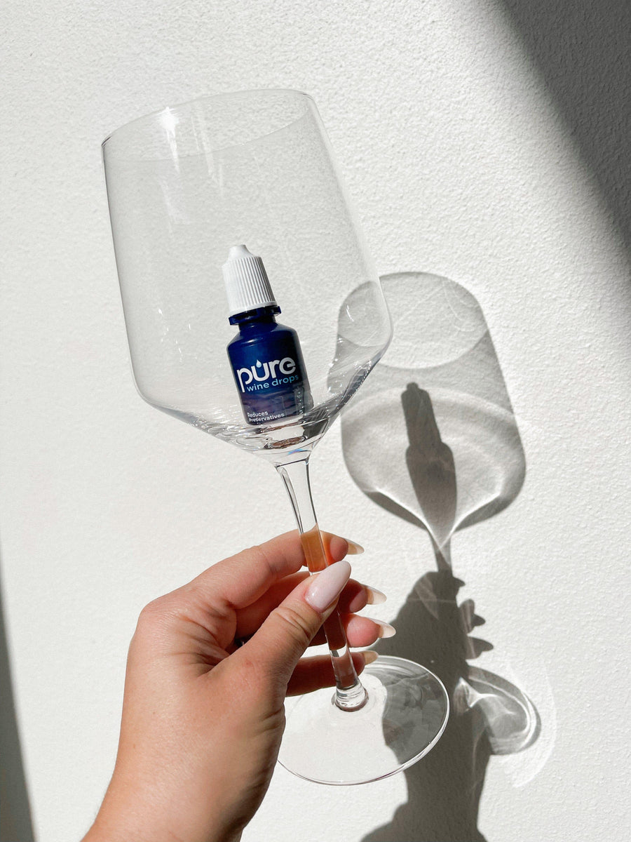 PureWine Drops Enjoy wine without the preservative hangover Wine