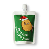 Christmas Wine Pouches "Naughty" - Limited Edition 6x Pack
