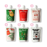 Christmas Wine Pouches "Naughty" - Limited Edition 6x Pack