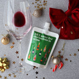 Christmas Wine Pouches "Naughty" - Limited Edition 6x Pack