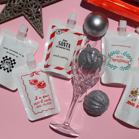 Christmas Bundle "Naughty" - 6x 150ml Wine Pouches ($8.50/pouch) wine pouch Wine Not the Brand 
