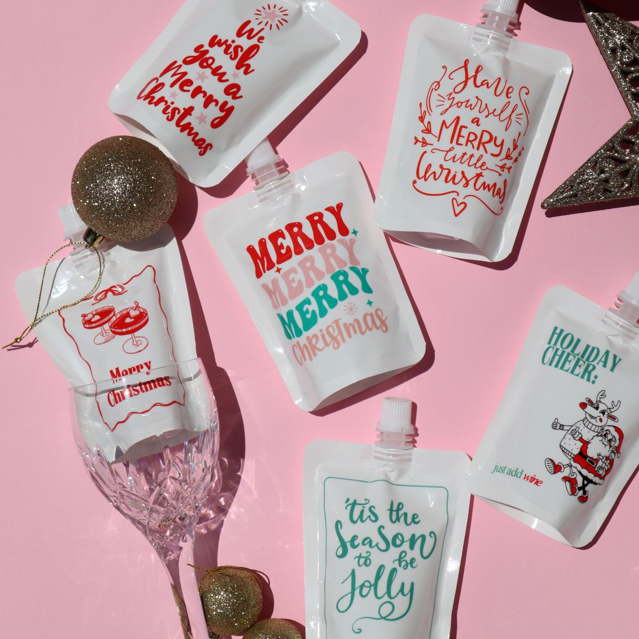 Christmas Bundle "Nice" - 6x 150ml Wine Pouches ($8.50/pouch)