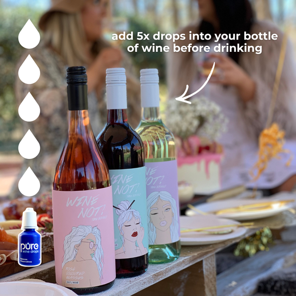 PureWine Drops - Enjoy wine without the preservative hangover