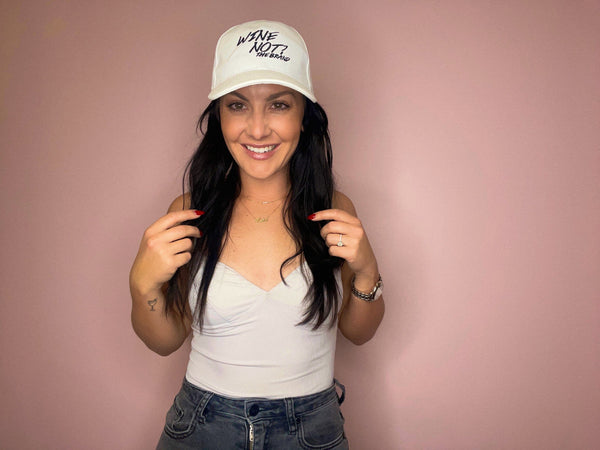 Wine Not Cap Hats Wine Not the Brand 