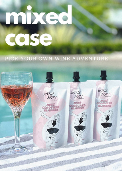 Wine Pouch Mixed Case x6 Wine Wine Not the Brand 